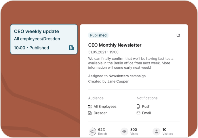 Progressive disclosure view